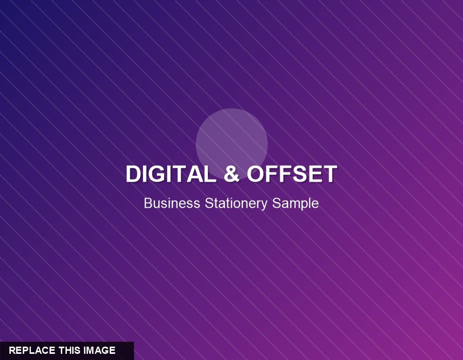Digital & offset printing sample 2 — replace with real project photo